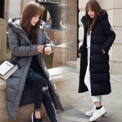 魔宝商城 - 羽绒外套 中长款-时尚流行百搭保暖女夹克2色73it176[时尚